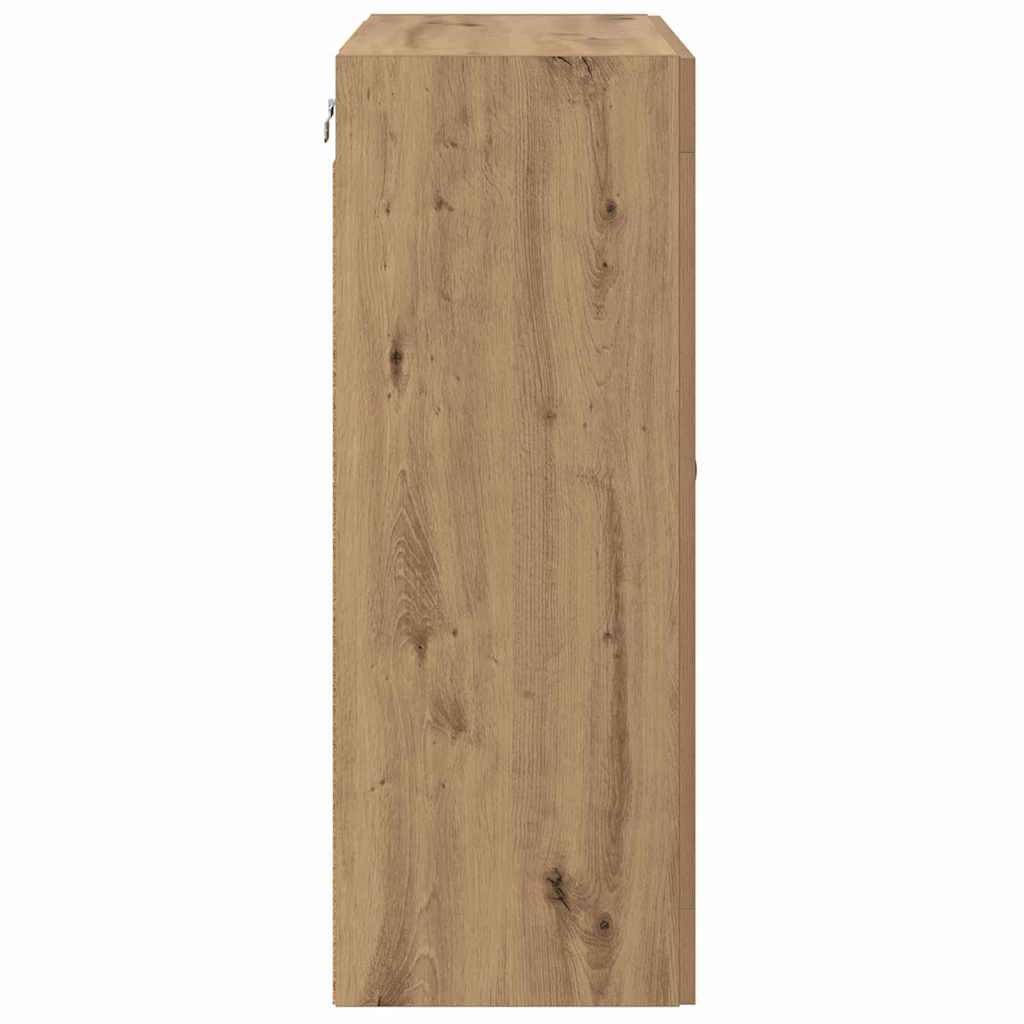 vidaXL Szafka wisząca Dąb rzemieślniczy 69,5 x 34 x 90 cm