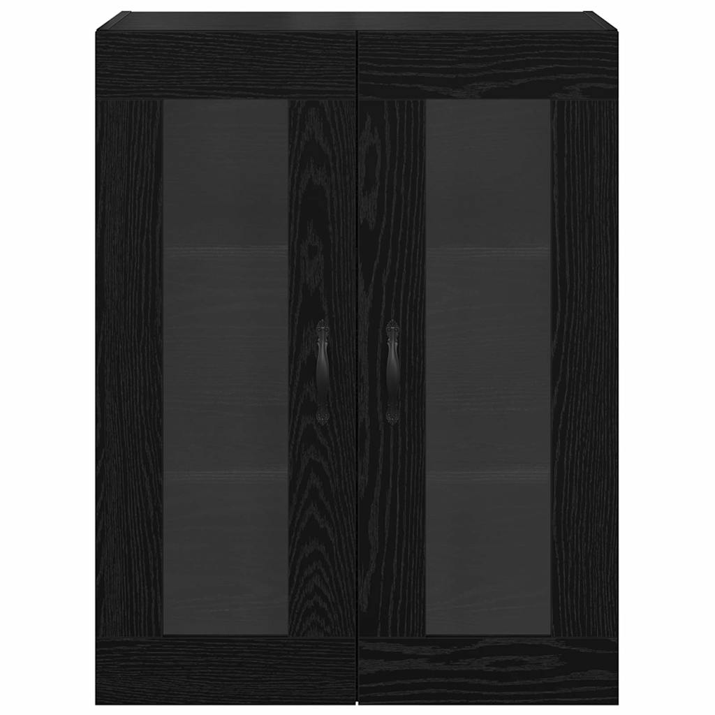 vidaXL Szafka wisząca Czarny Dąb 69,5 x 34 x 90 cm