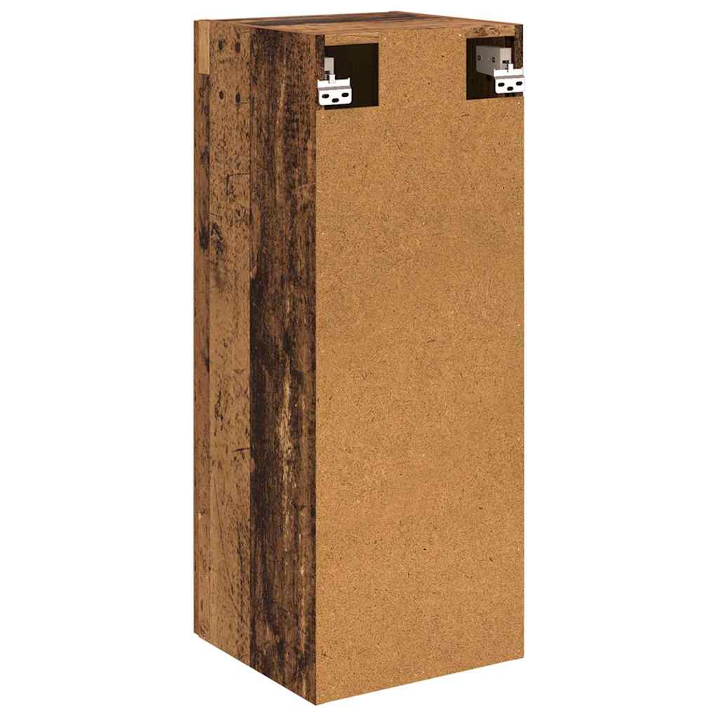 vidaXL Szafka wisząca Stare drewno 34,5 x 34 x 90 cm