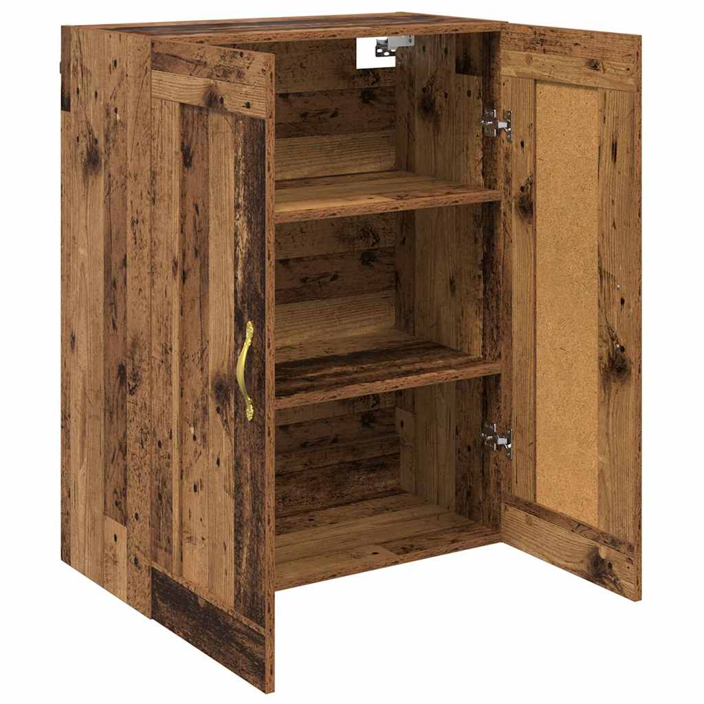 vidaXL Szafka wisząca Stare drewno 69,5 x 34 x 90 cm