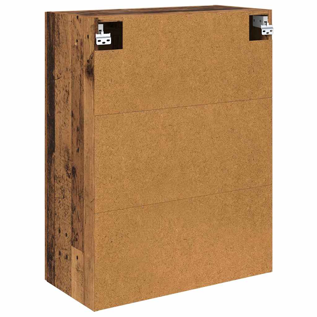 vidaXL Szafka wisząca Stare drewno 69,5 x 34 x 90 cm