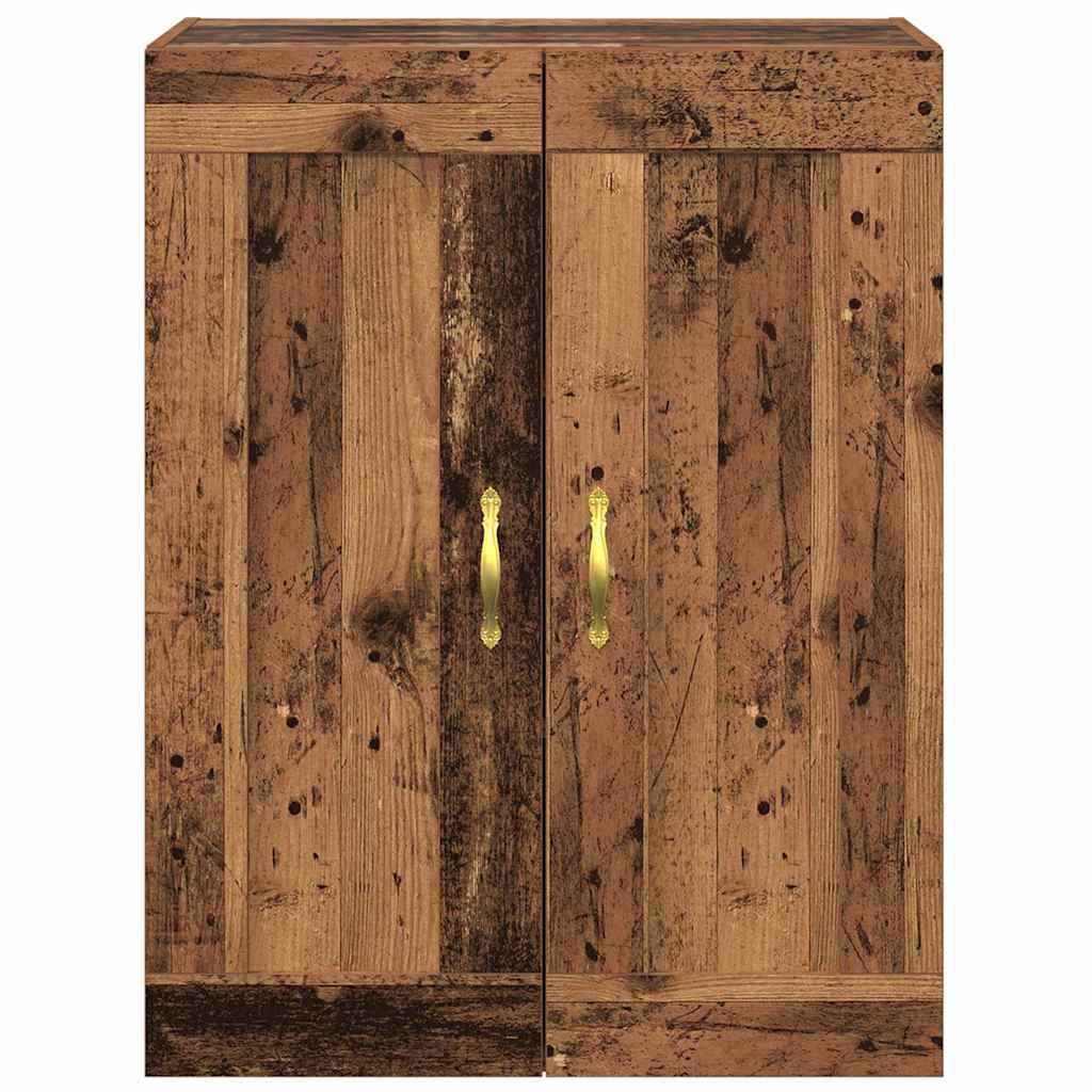 vidaXL Szafka wisząca Stare drewno 69,5 x 34 x 90 cm