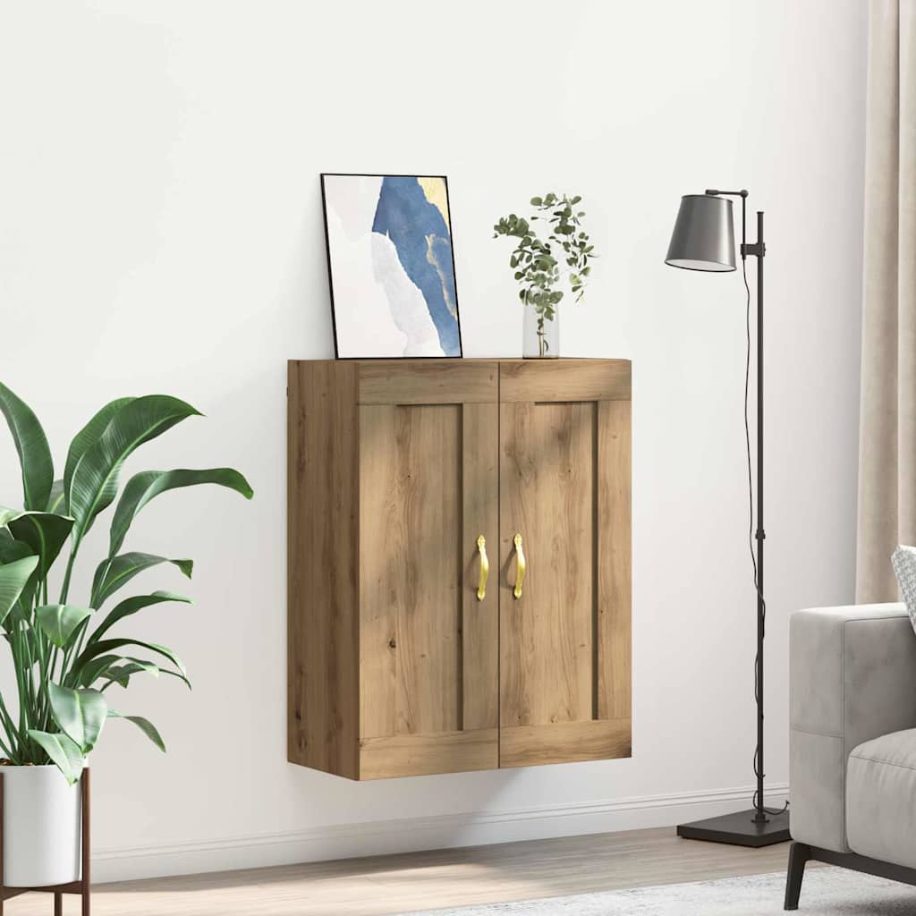 vidaXL Szafka wisząca Dąb rzemieślniczy 69,5 x 34 x 90 cm