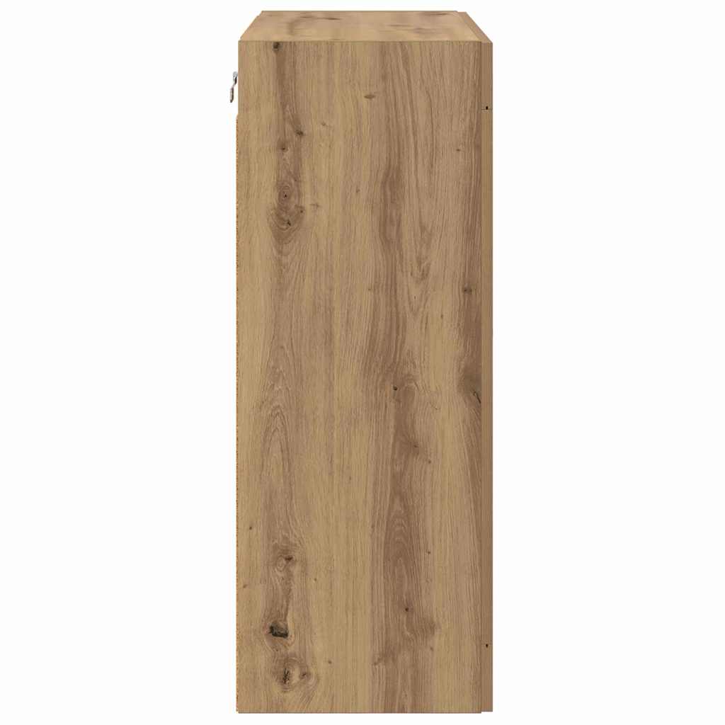 vidaXL Szafka wisząca Dąb rzemieślniczy 69,5 x 34 x 90 cm