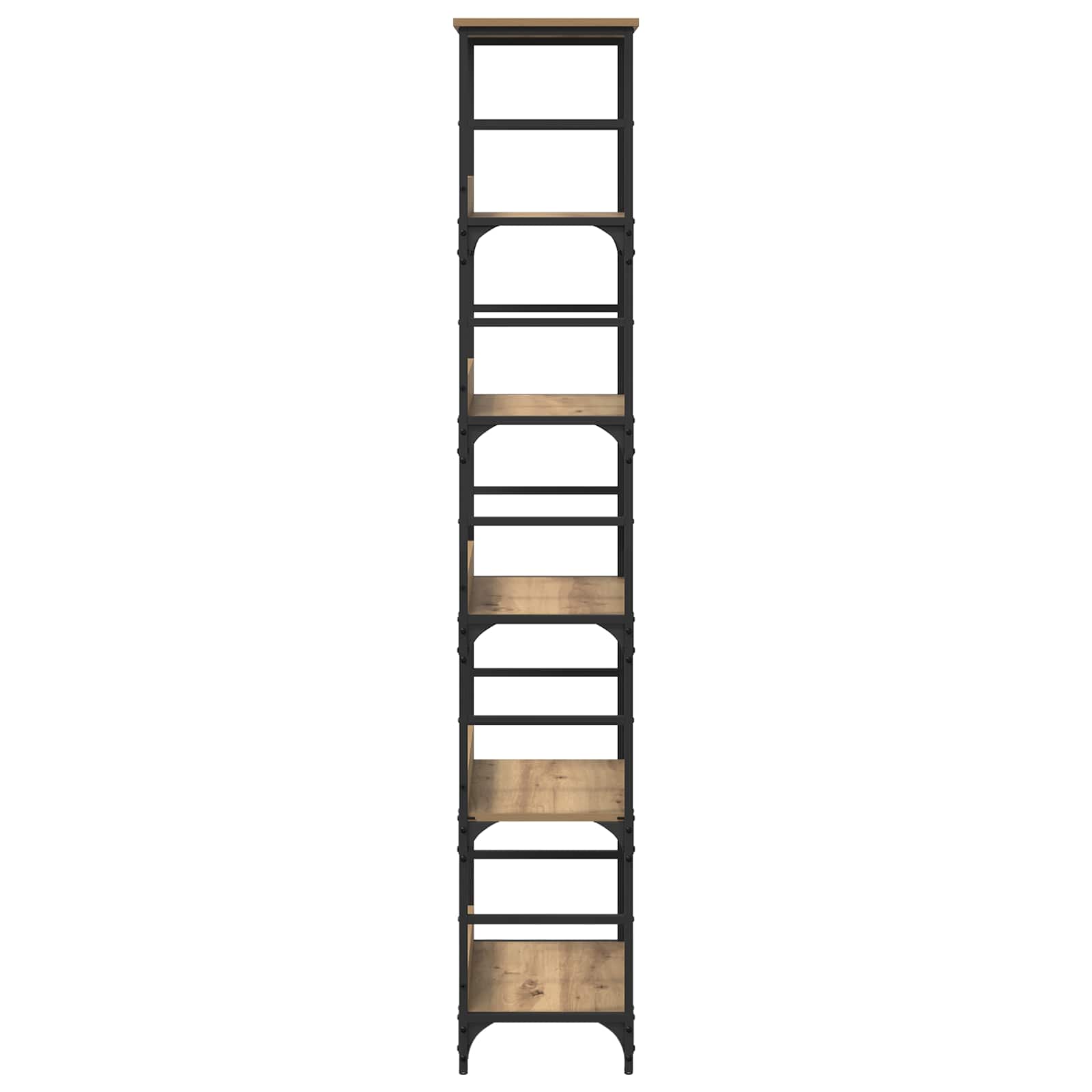 vidaXL Półka na książki Dąb rzemieślniczy 50 x 33 x 188,5 cm