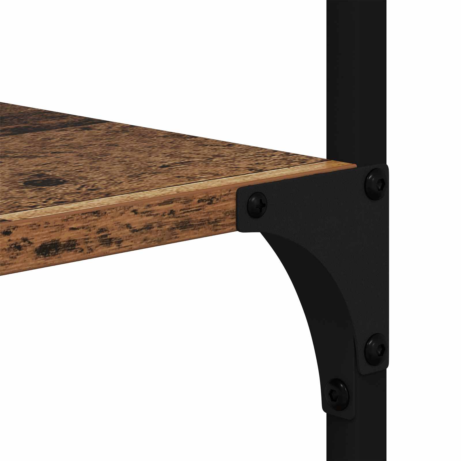vidaXL Półka na książki Stare drewno 99 x 35,5 x 176 cm