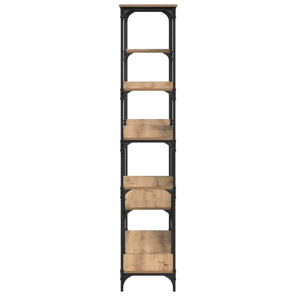 vidaXL Półka na książki Dąb rzemieślniczy 99 x 35,5 x 176 cm