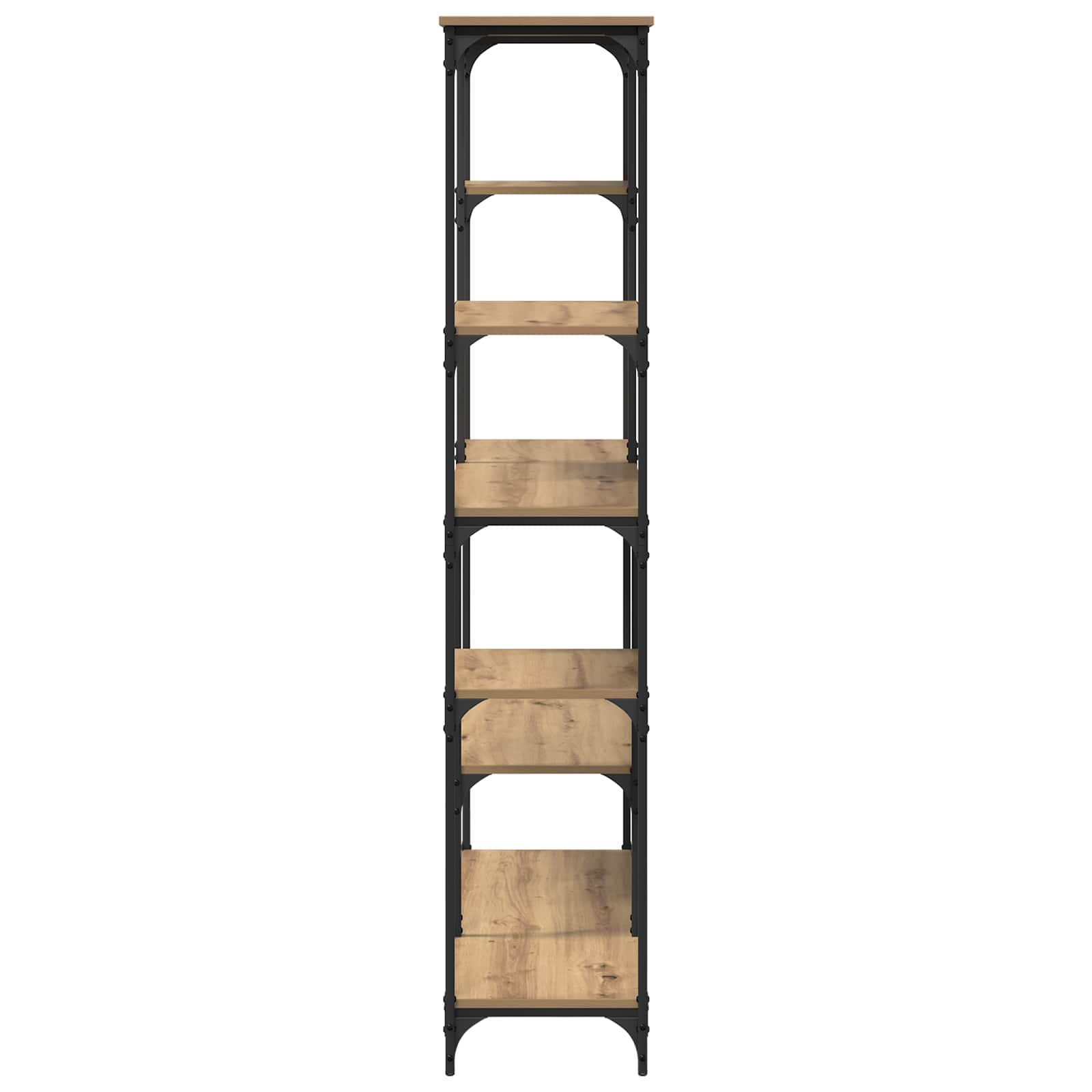 vidaXL Półka na książki Dąb rzemieślniczy 99 x 35,5 x 176 cm