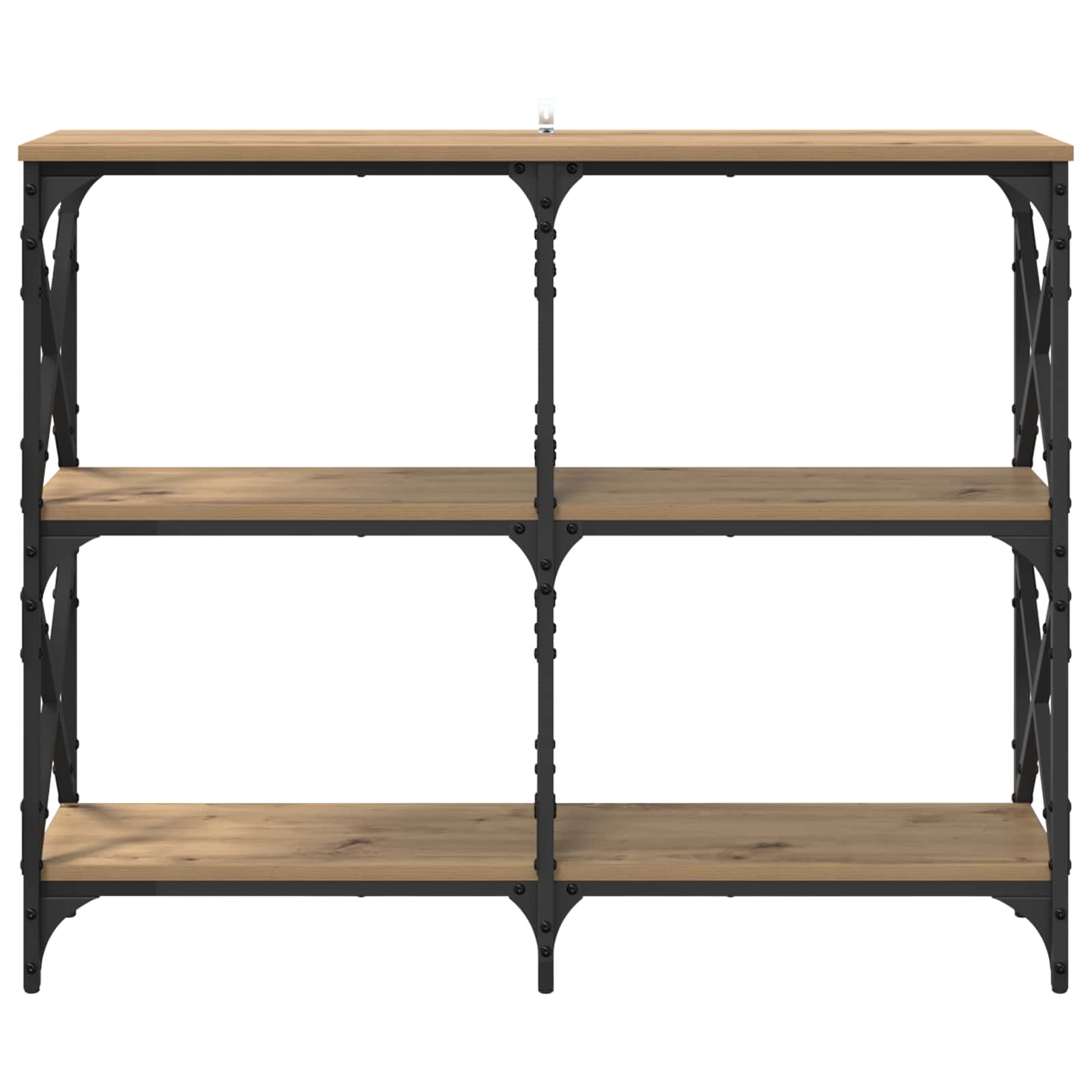 vidaXL Konsola Dąb rzemieślniczy 100 x 28 x 80,5 cm