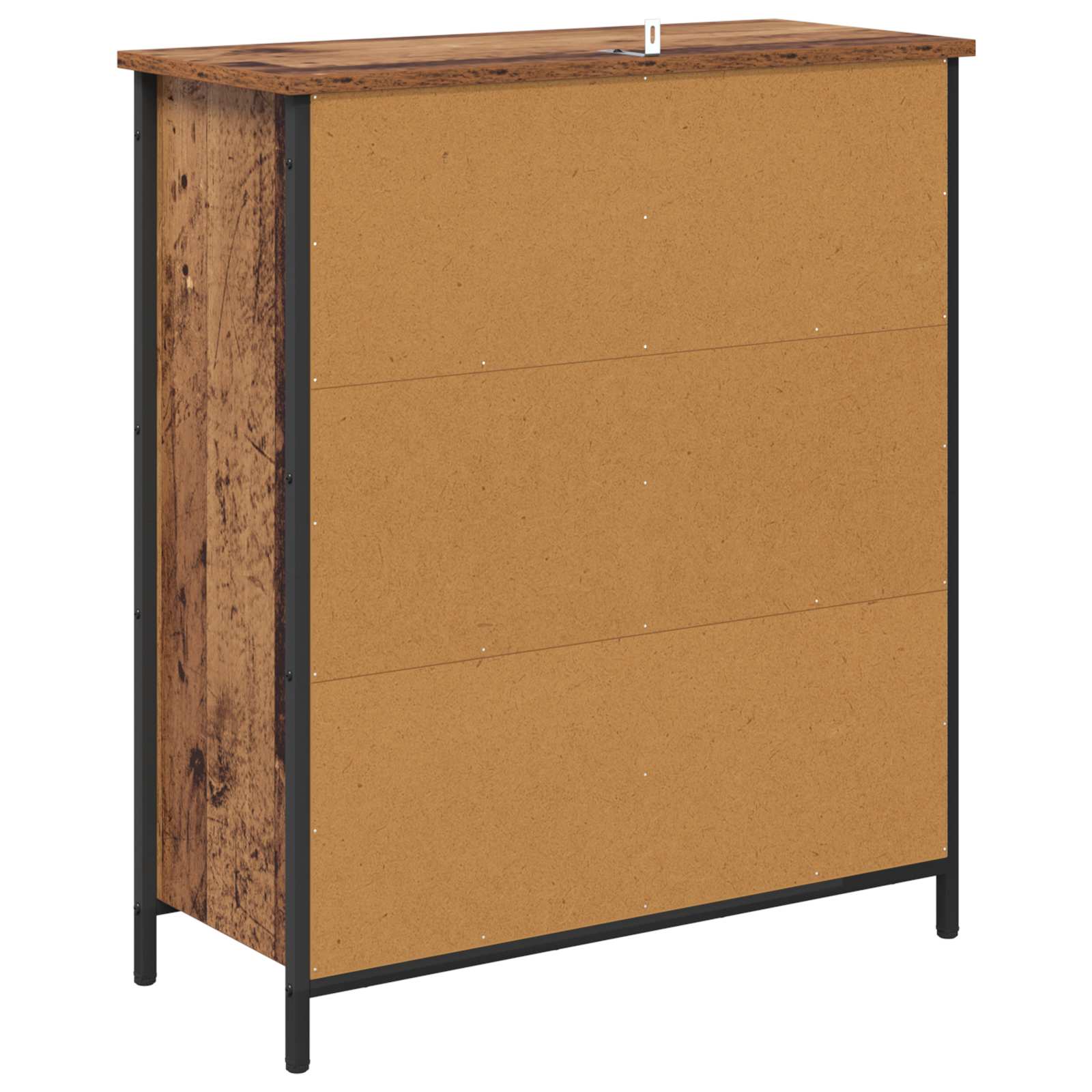 vidaXL Bufet Stare drewno 70 x 30 x 80 cm Materiał drewnopochodny