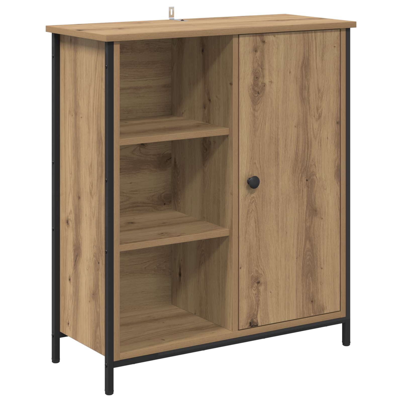 vidaXL Bufet Dąb rzemieślniczy 70 x 30 x 80 cm Materiał drewnopochodny