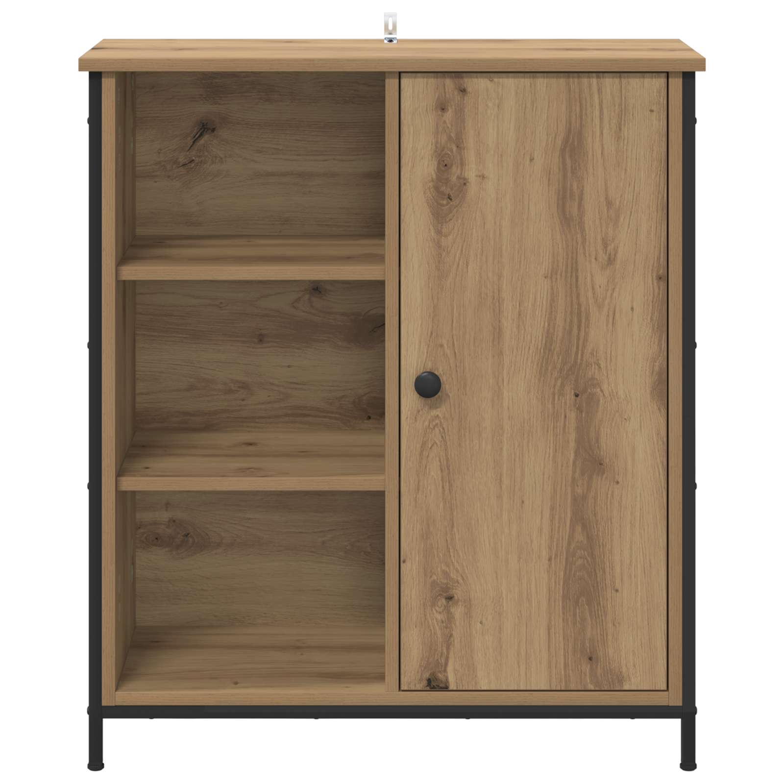 vidaXL Bufet Dąb rzemieślniczy 70 x 30 x 80 cm Materiał drewnopochodny