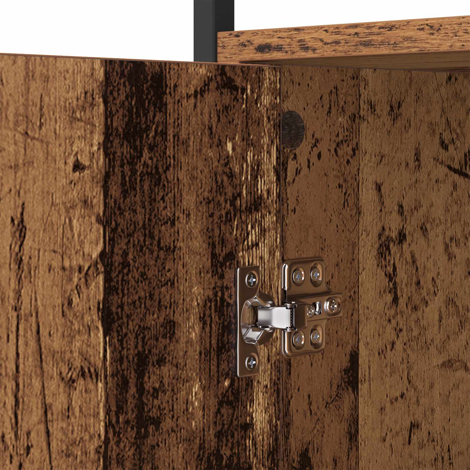 vidaXL Bufet Stare drewno 100 x 35 x 80 cm Materiał drewnopochodny