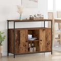 vidaXL Bufet Stare drewno 100 x 35 x 80 cm Materiał drewnopochodny