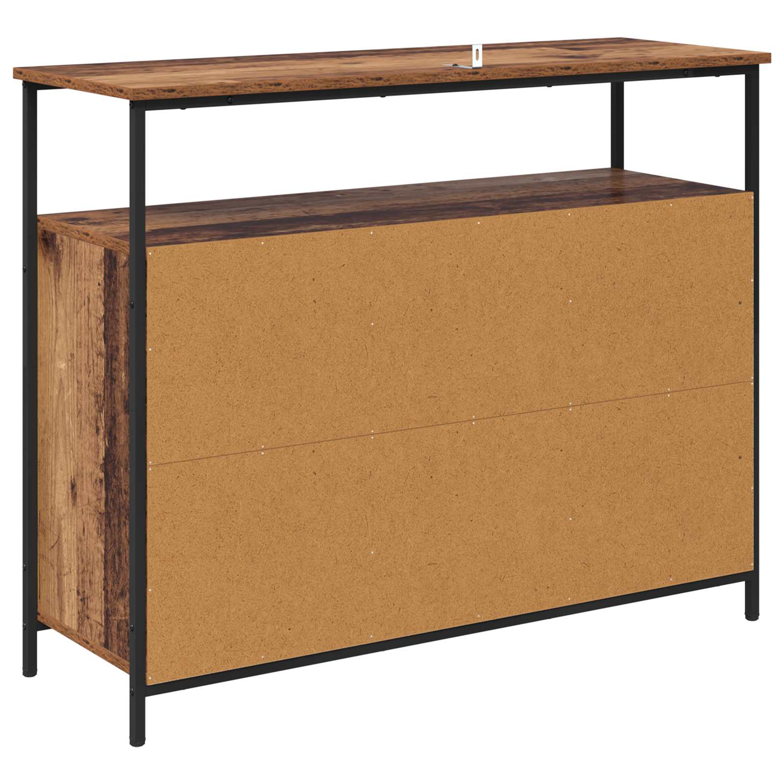 vidaXL Bufet Stare drewno 100 x 35 x 80 cm Materiał drewnopochodny