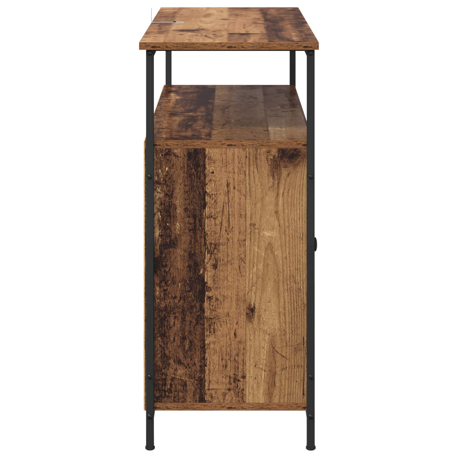 vidaXL Bufet Stare drewno 100 x 35 x 80 cm Materiał drewnopochodny