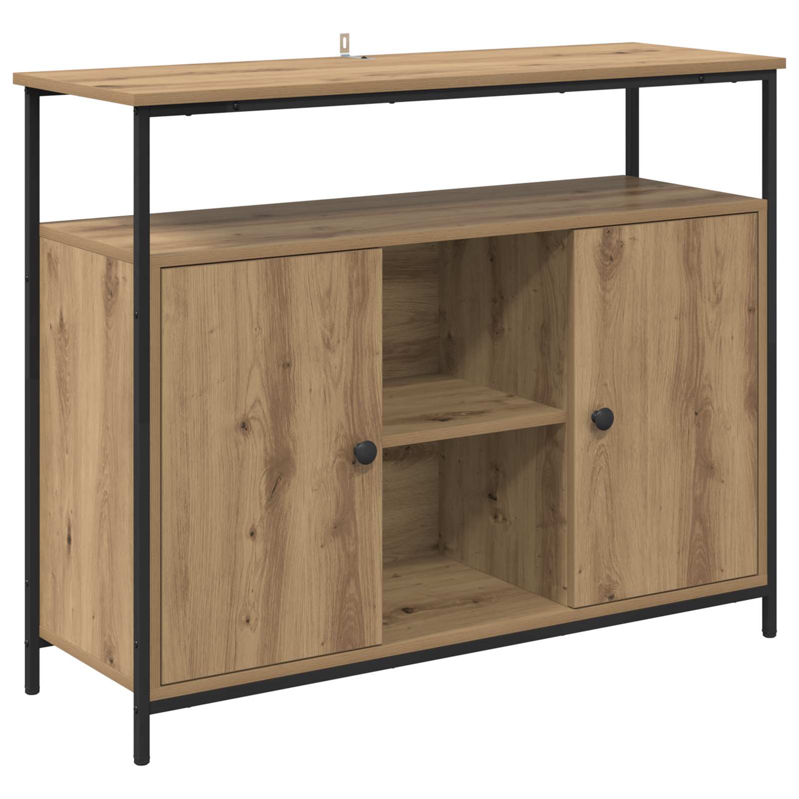 vidaXL Bufet Dąb rzemieślniczy 100 x 35 x 80 cm