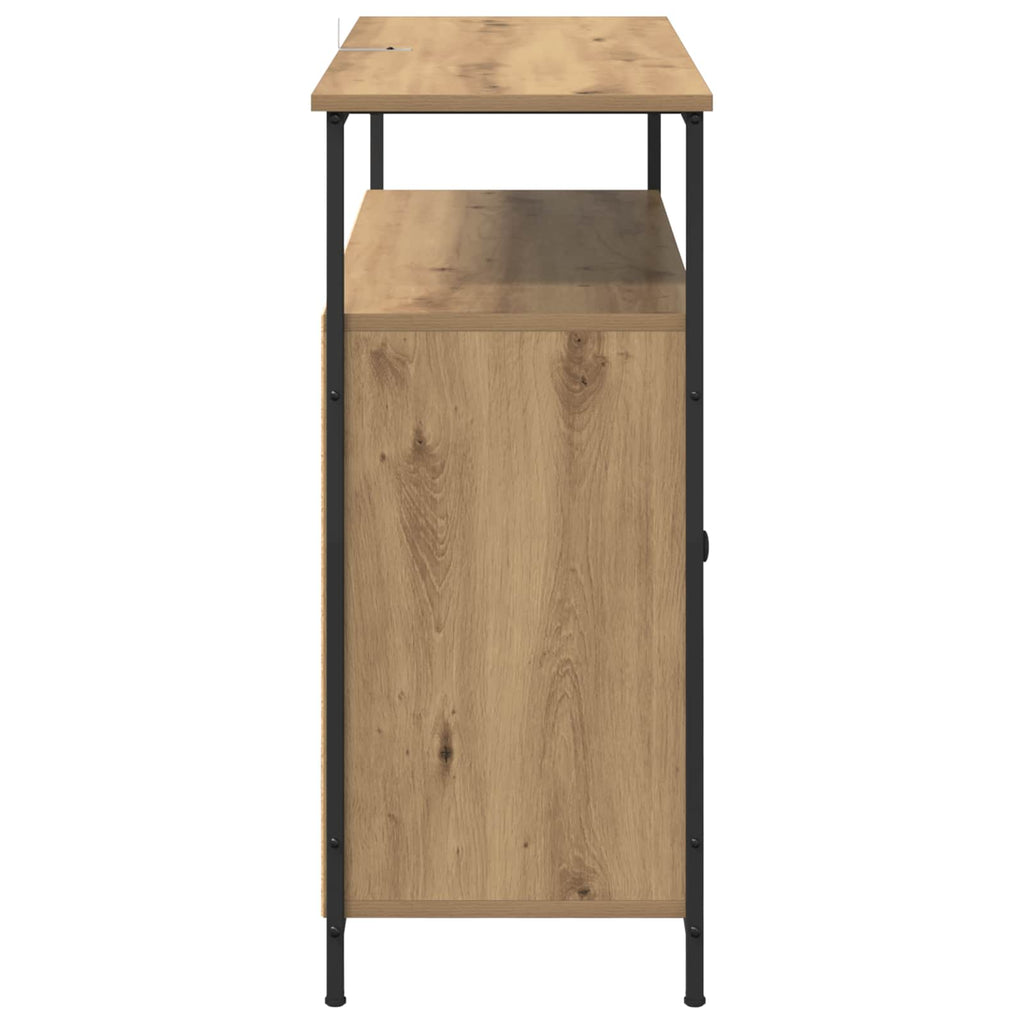 vidaXL Bufet Dąb rzemieślniczy 100 x 35 x 80 cm