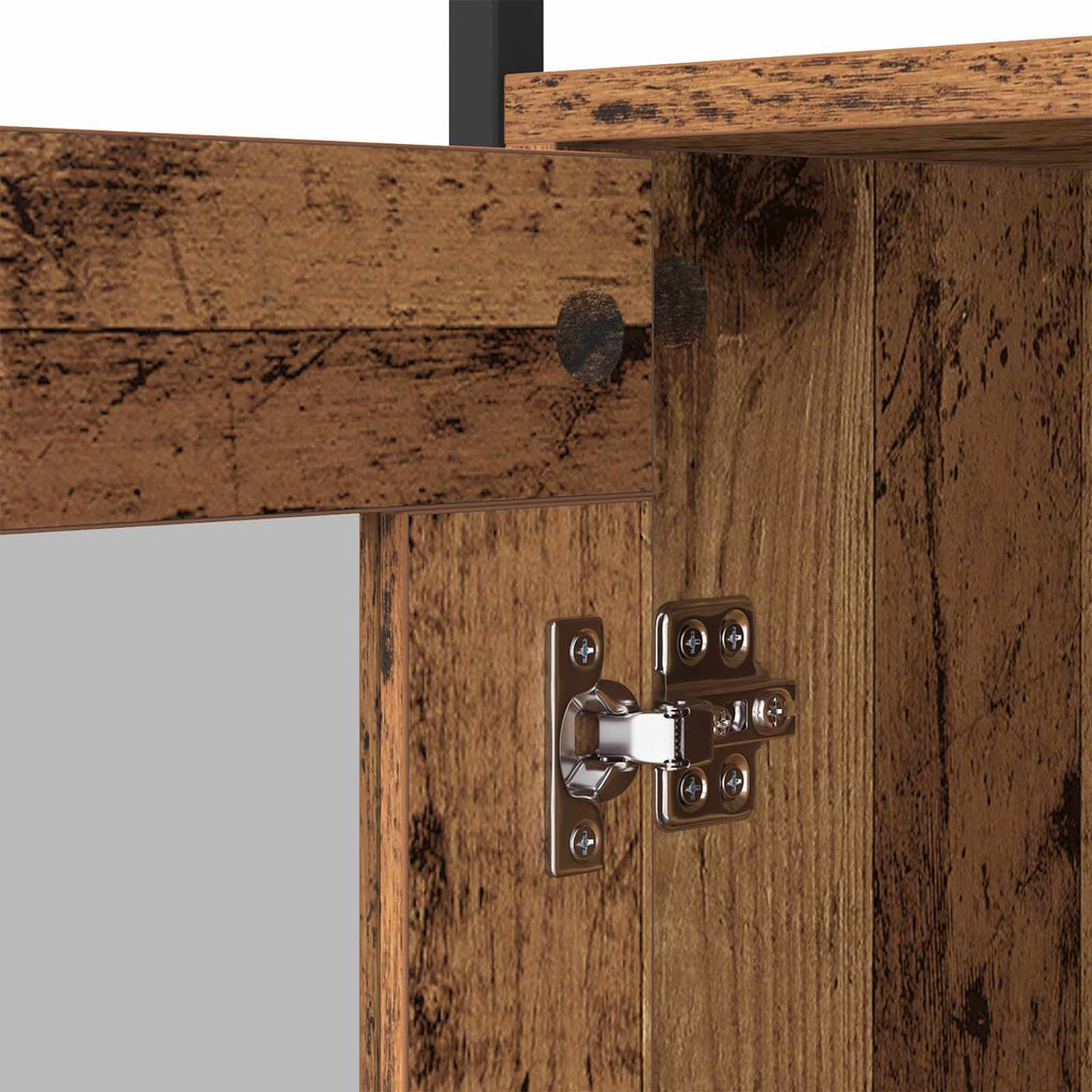 vidaXL Bufet Stare drewno 100 x 35 x 80 cm Materiał drewnopochodny
