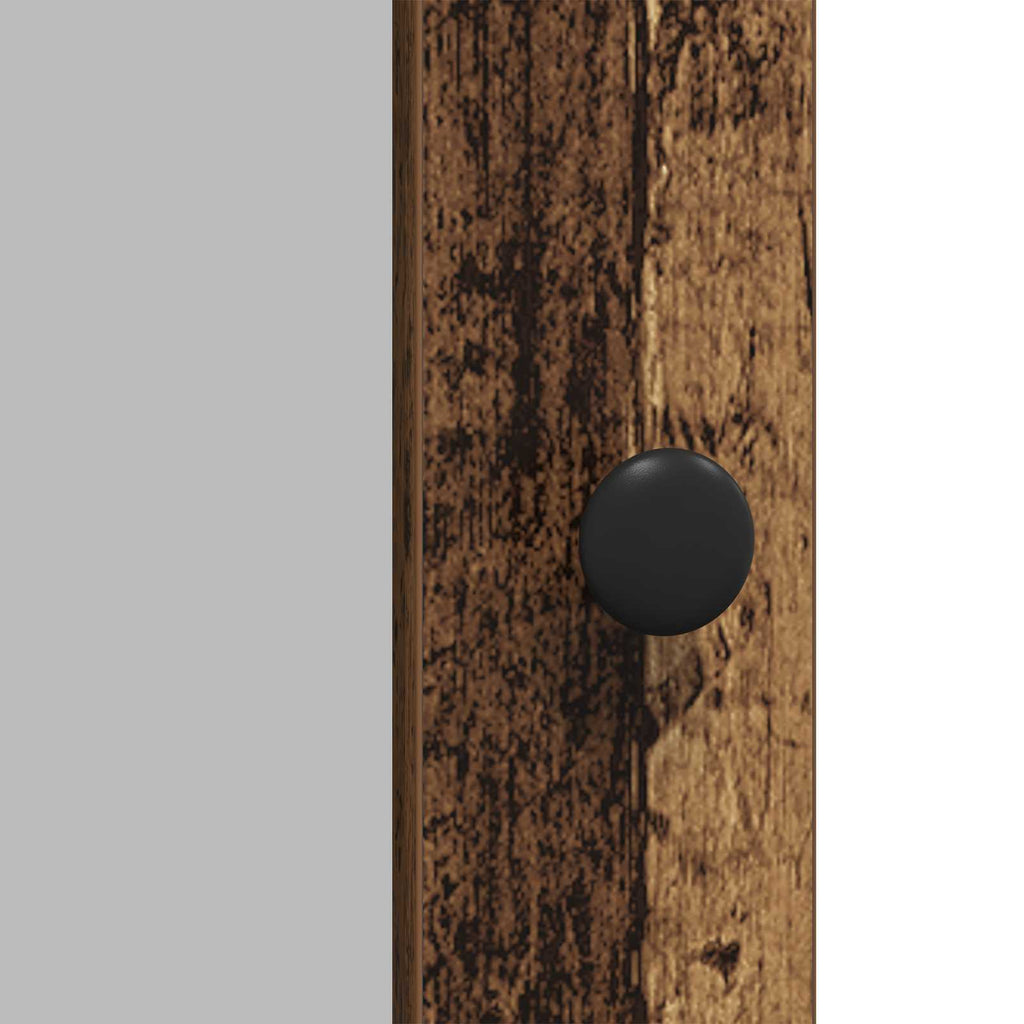 vidaXL Bufet Stare drewno 100 x 35 x 80 cm Materiał drewnopochodny