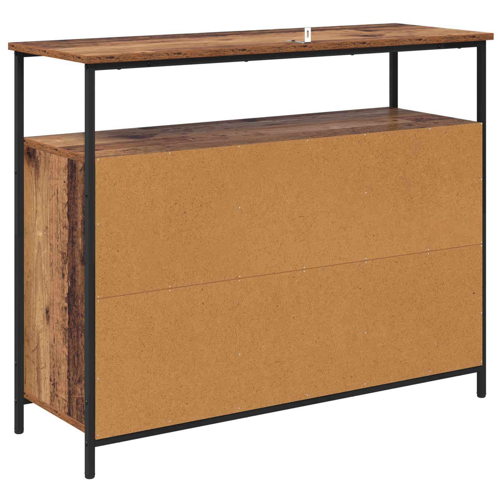 vidaXL Bufet Stare drewno 100 x 35 x 80 cm Materiał drewnopochodny