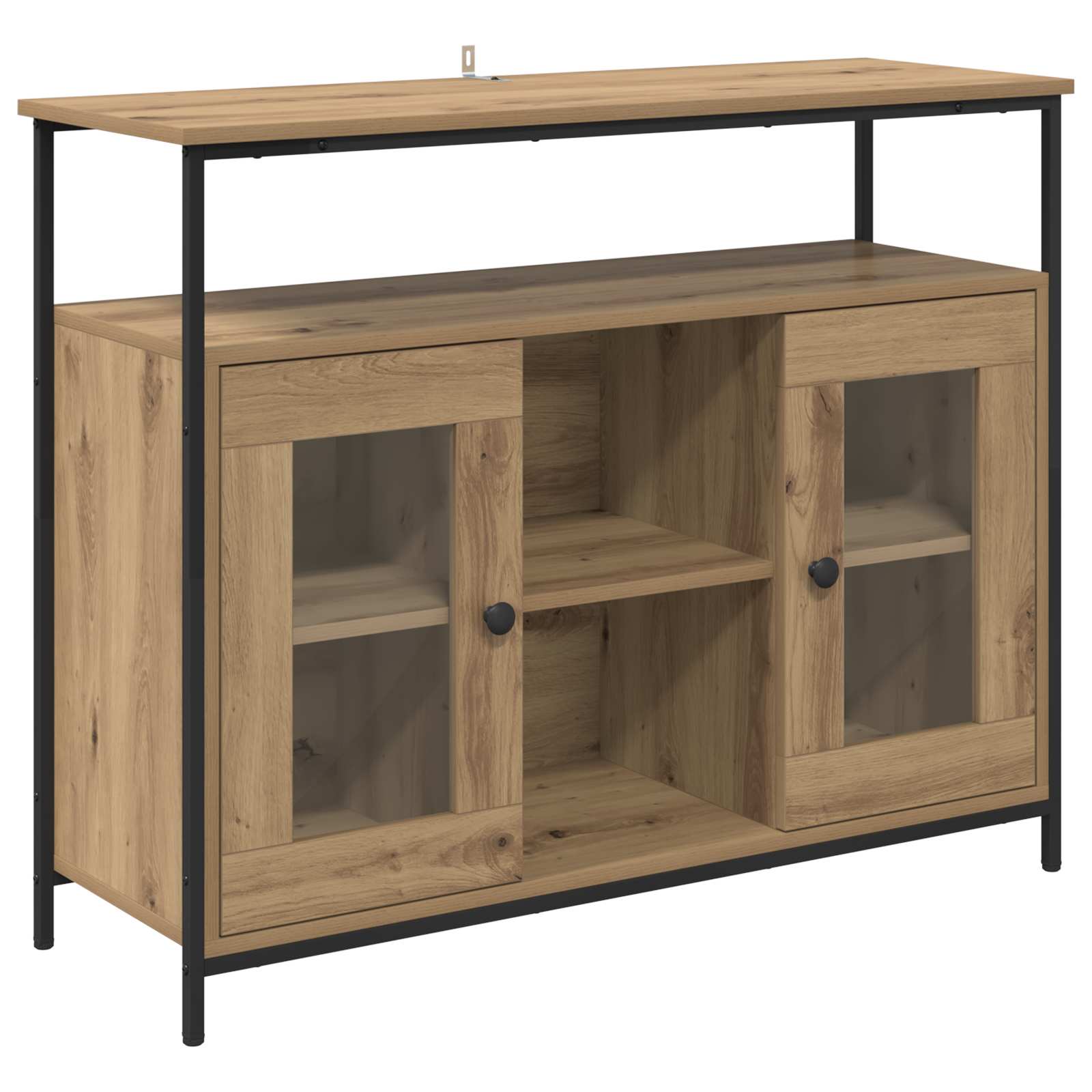 vidaXL Bufet Dąb rzemieślniczy 100 x 35 x 80 cm