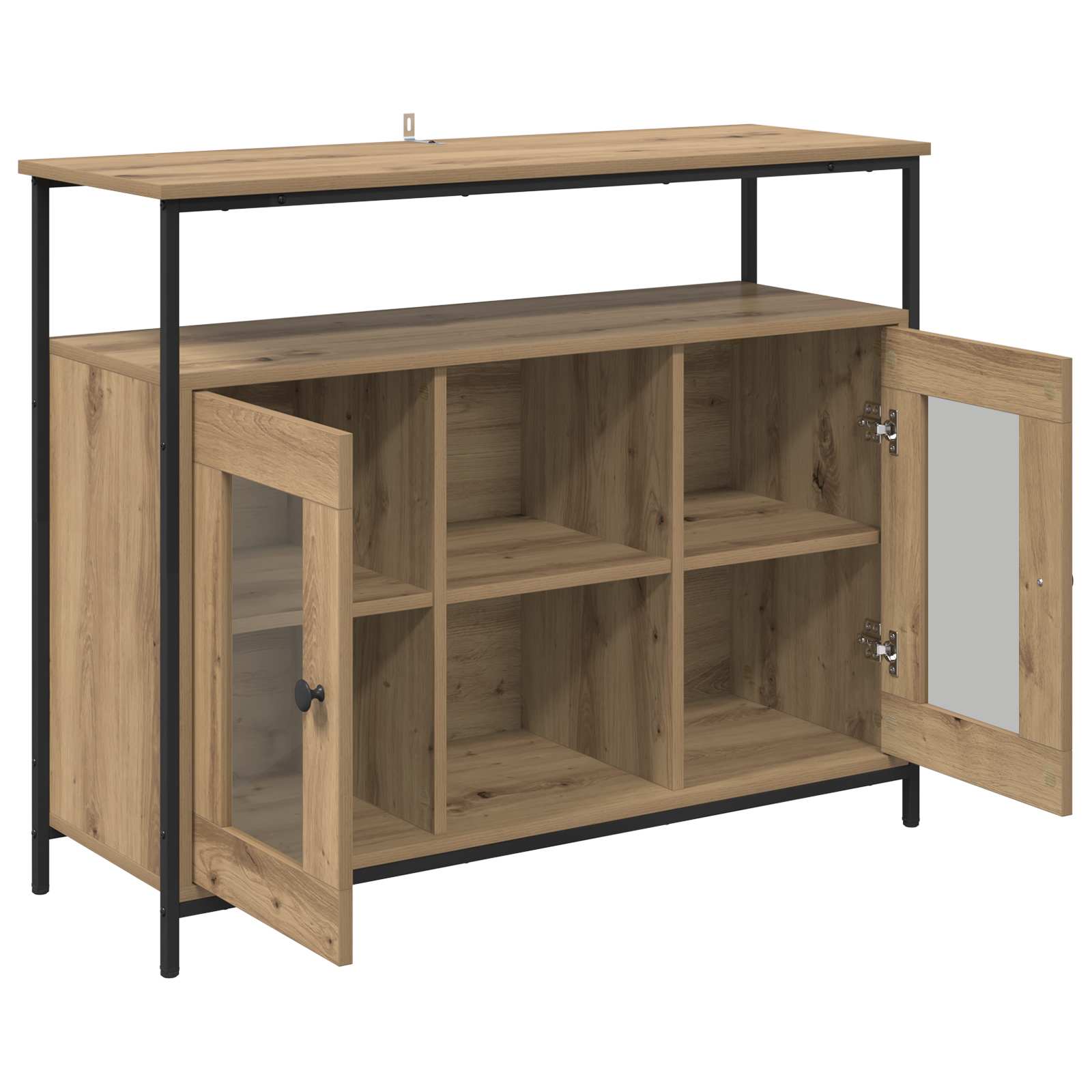 vidaXL Bufet Dąb rzemieślniczy 100 x 35 x 80 cm