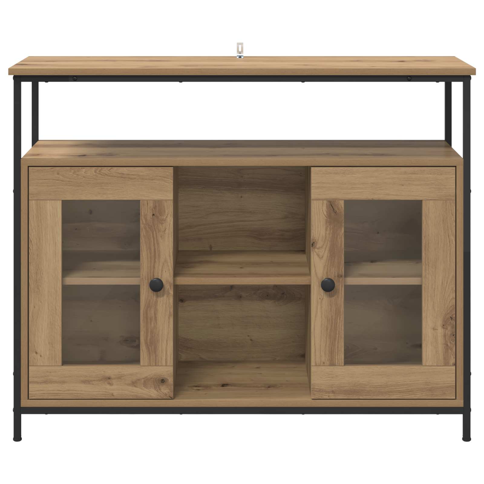 vidaXL Bufet Dąb rzemieślniczy 100 x 35 x 80 cm