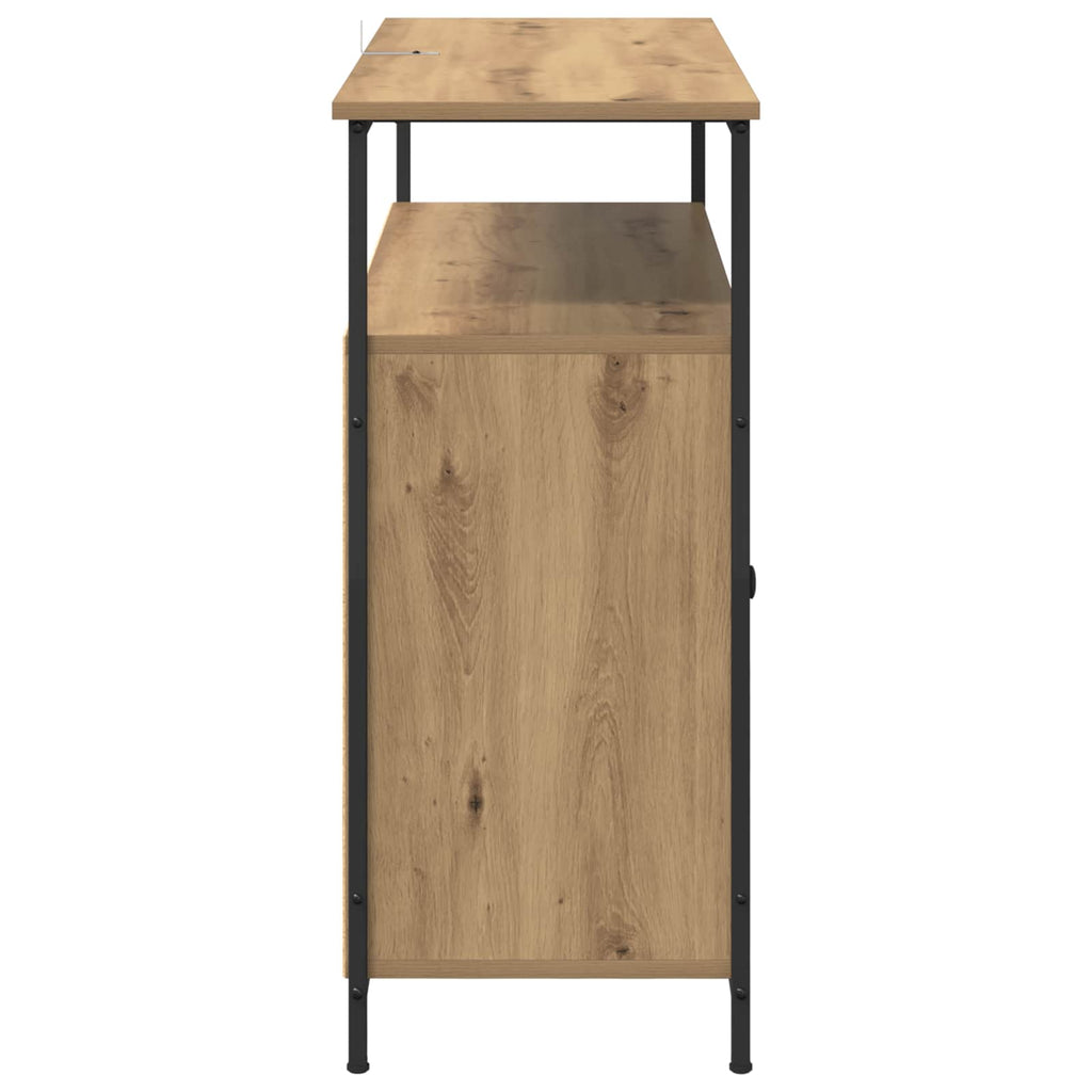 vidaXL Bufet Dąb rzemieślniczy 100 x 35 x 80 cm