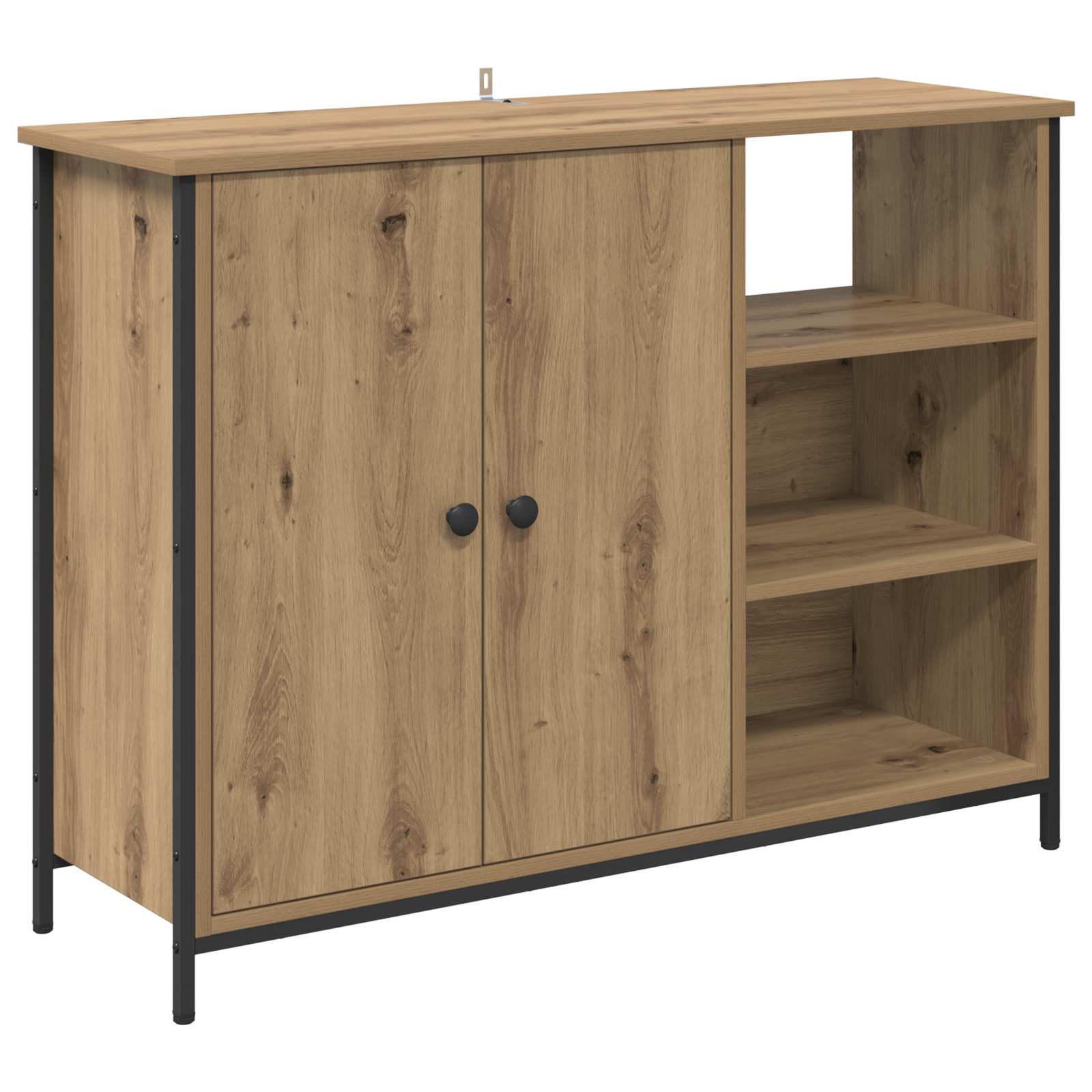 vidaXL Bufet Dąb rzemieślniczy 100 x 33 x 75 cm