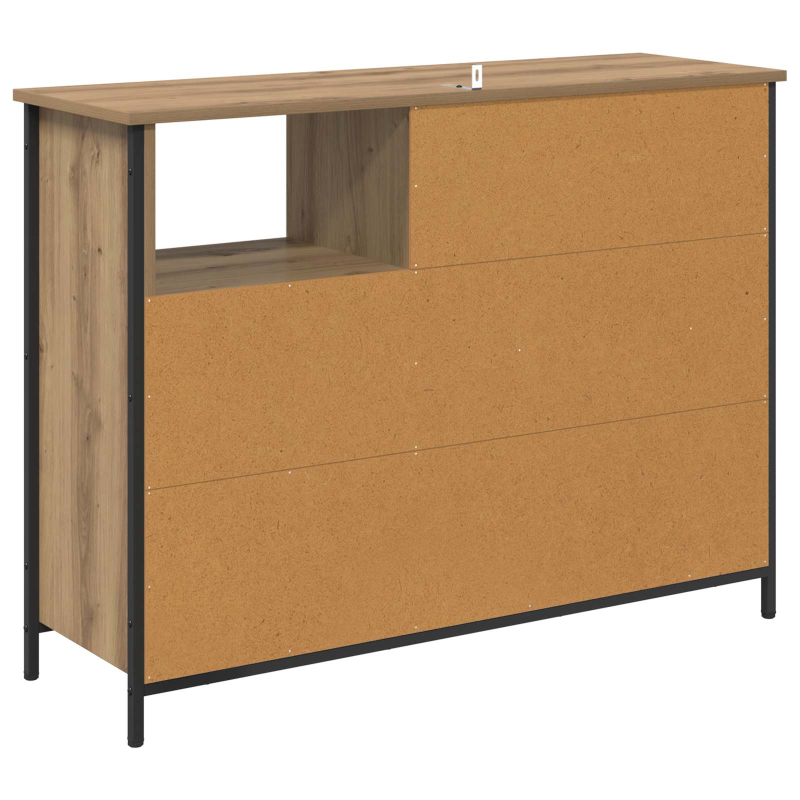 vidaXL Bufet Dąb rzemieślniczy 100 x 33 x 75 cm