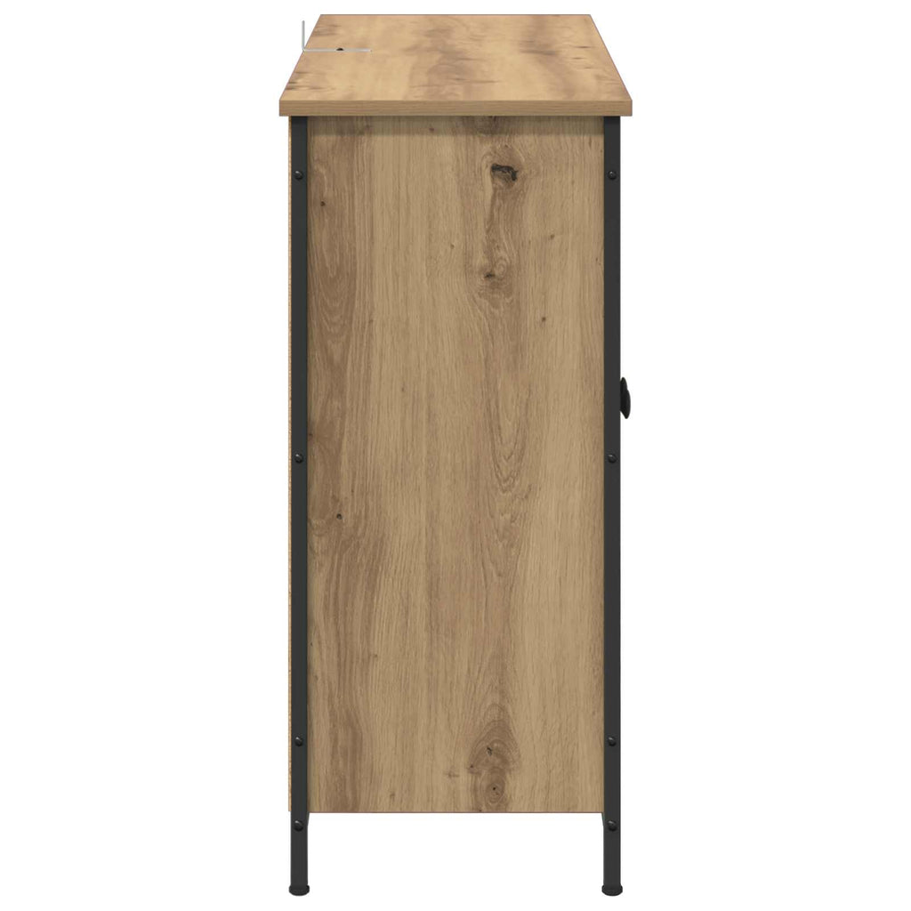 vidaXL Bufet Dąb rzemieślniczy 100 x 33 x 75 cm