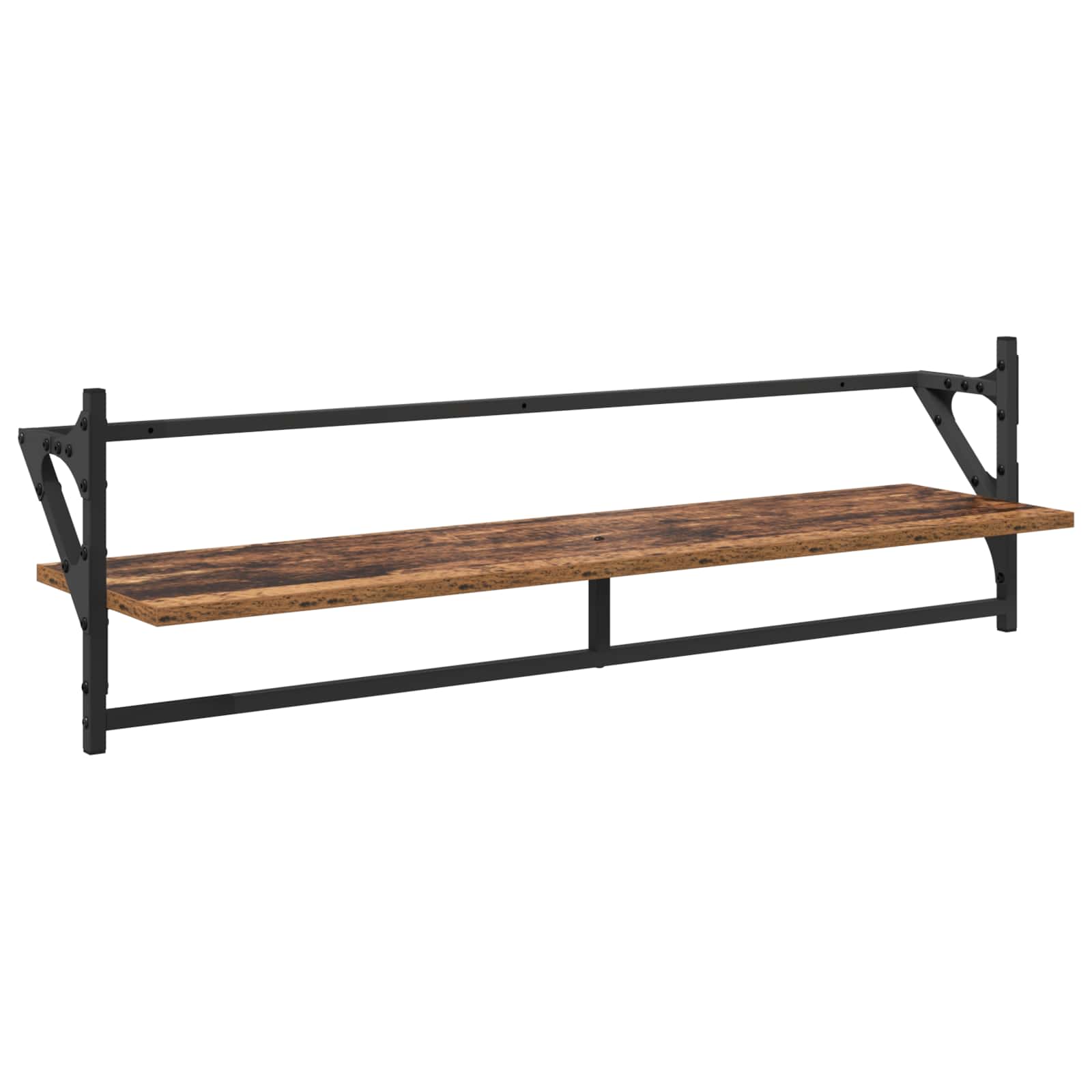 vidaXL Zestaw półek ściennych 6 pcs Stare drewno 100 x 25 x 30 cm