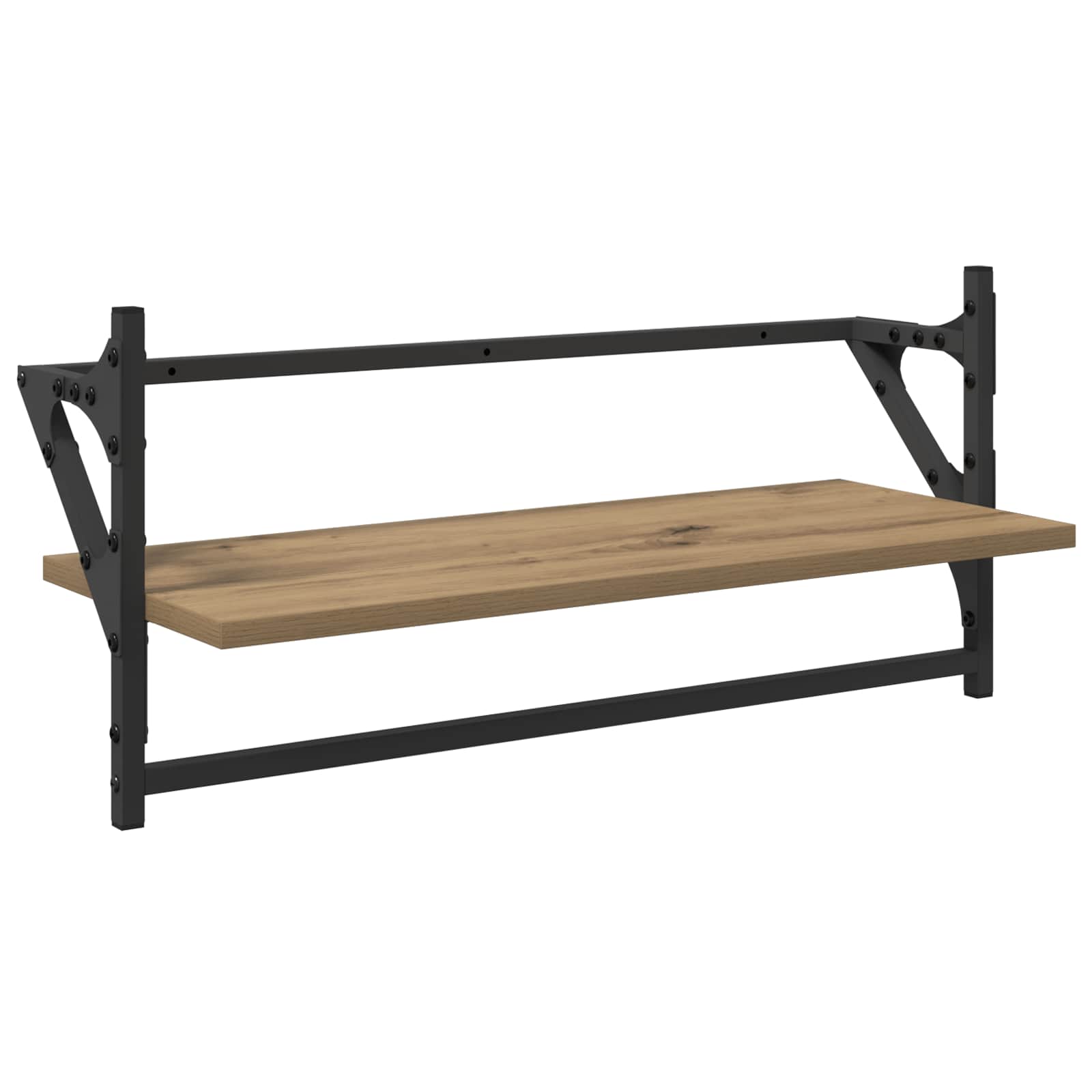 vidaXL Zestaw półek ściennych 6 pcs Dąb rzemieślniczy 100 x 25 x 30 cm