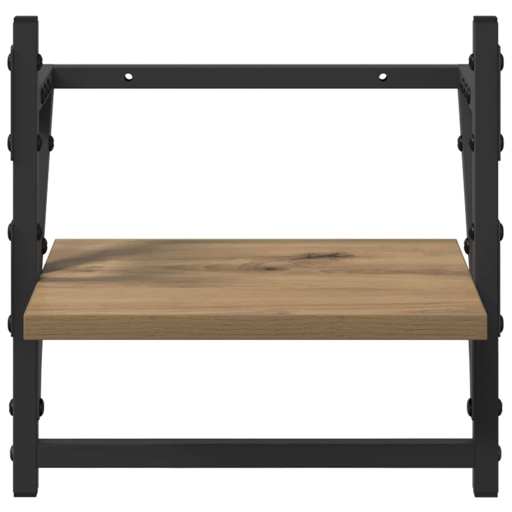 vidaXL Zestaw półek ściennych 6 pcs Dąb rzemieślniczy 100 x 25 x 30 cm