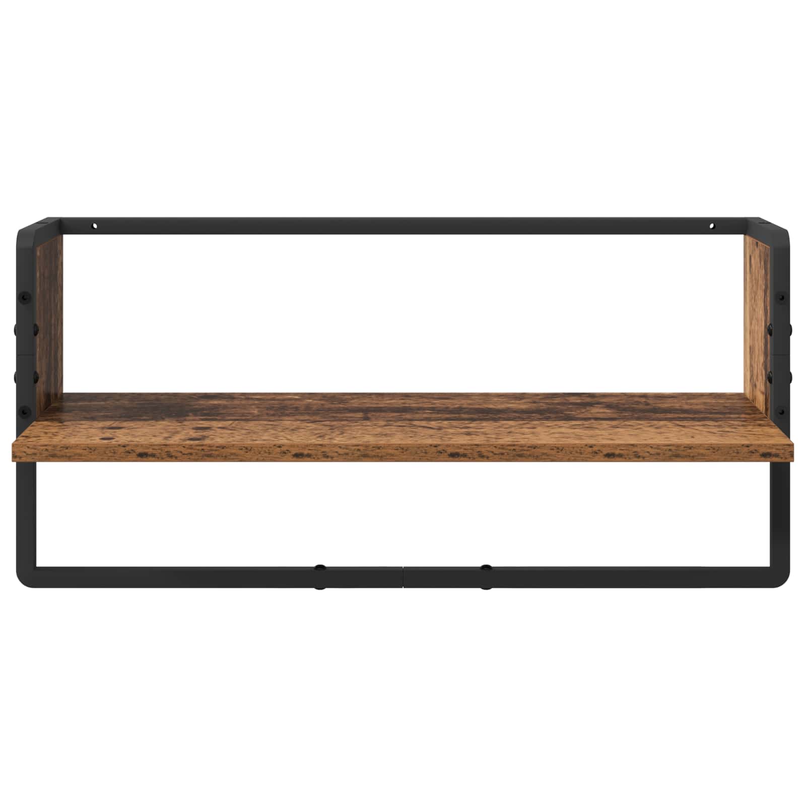 vidaXL Zestaw półek ściennych 4 pcs Stare drewno 65 x 25 x 30 cm