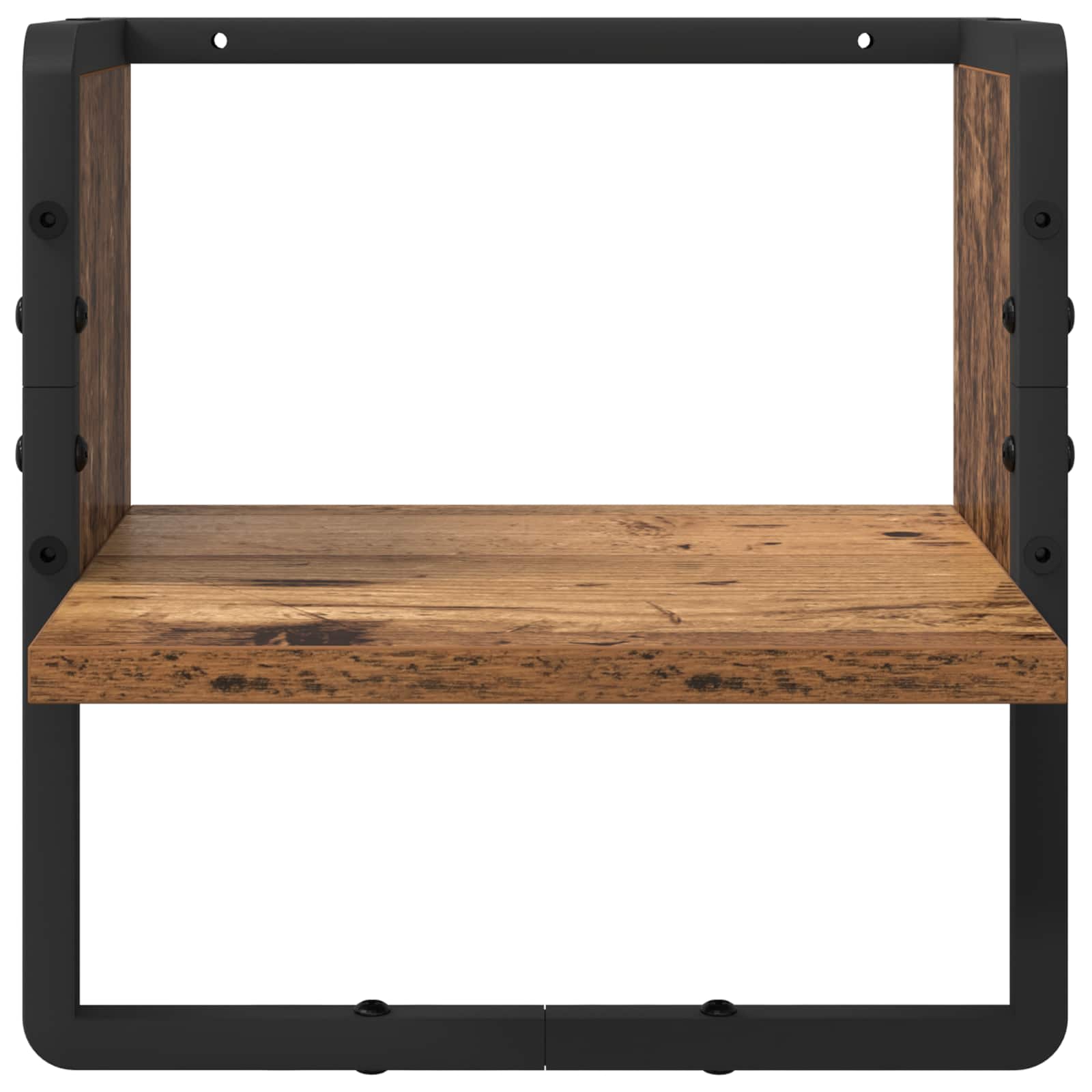 vidaXL Zestaw półek ściennych 4 pcs Stare drewno 65 x 25 x 30 cm