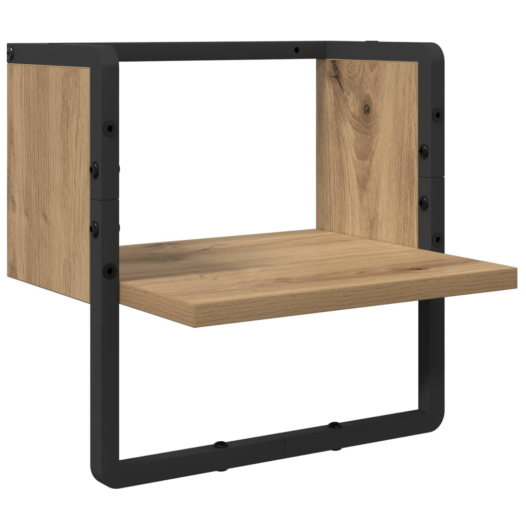 vidaXL Zestaw półek ściennych 6 pcs Dąb rzemieślniczy 100 x 25 x 30 cm