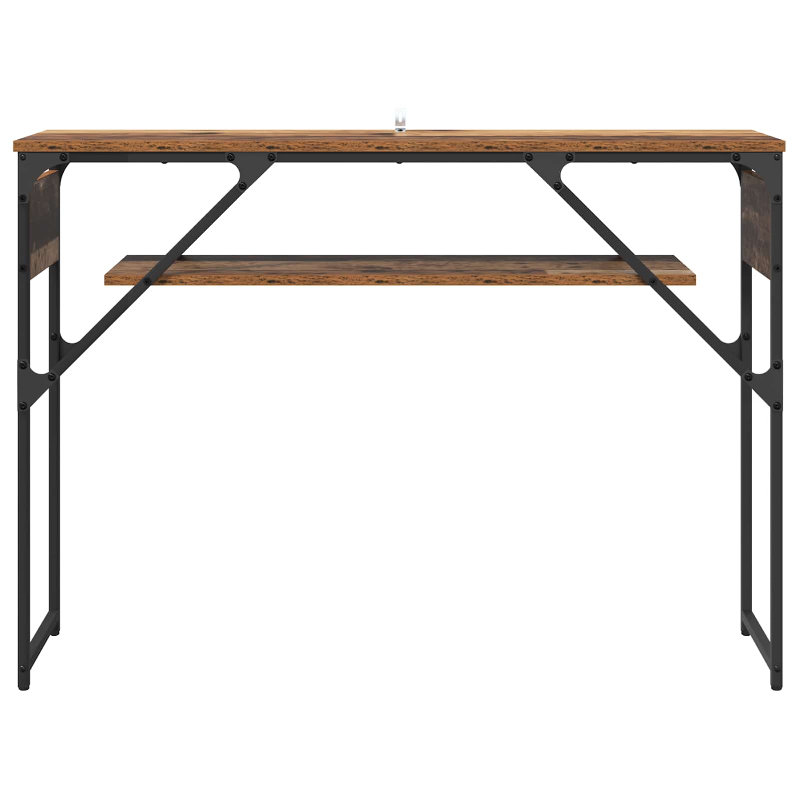 vidaXL StolikKonsolowy Stare drewno 105x30x75cm