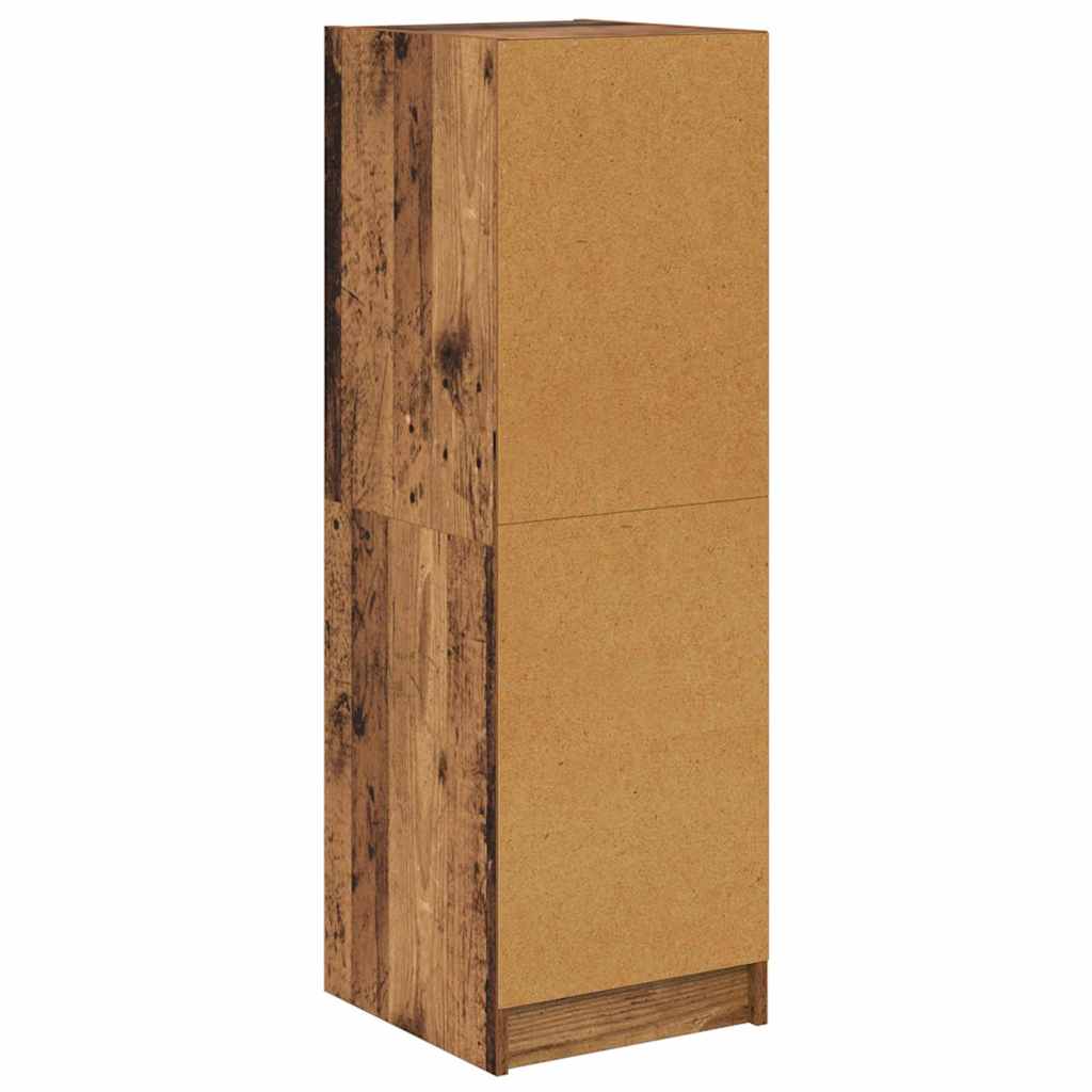 vidaXL Highboard Stare drewno 35 x 37 x 109 cm Materiał drewnopochodny