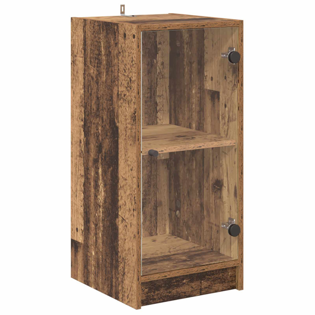 vidaXL Bufet Stare drewno 35 x 37 x 76 cm Materiał drewnopochodny