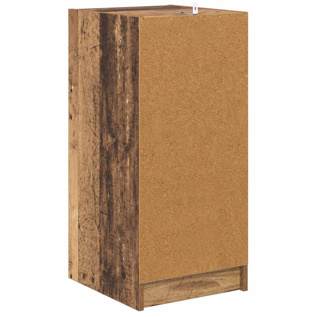 vidaXL Bufet Stare drewno 35 x 37 x 76 cm Materiał drewnopochodny