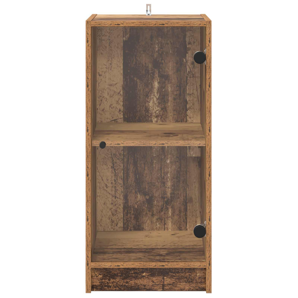 vidaXL Bufet Stare drewno 35 x 37 x 76 cm Materiał drewnopochodny