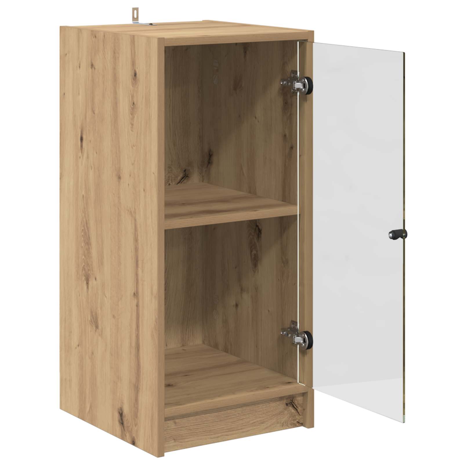 vidaXL Bufet dąb artisan 35 x 37 x 76 cm Materiał drewnopochodny
