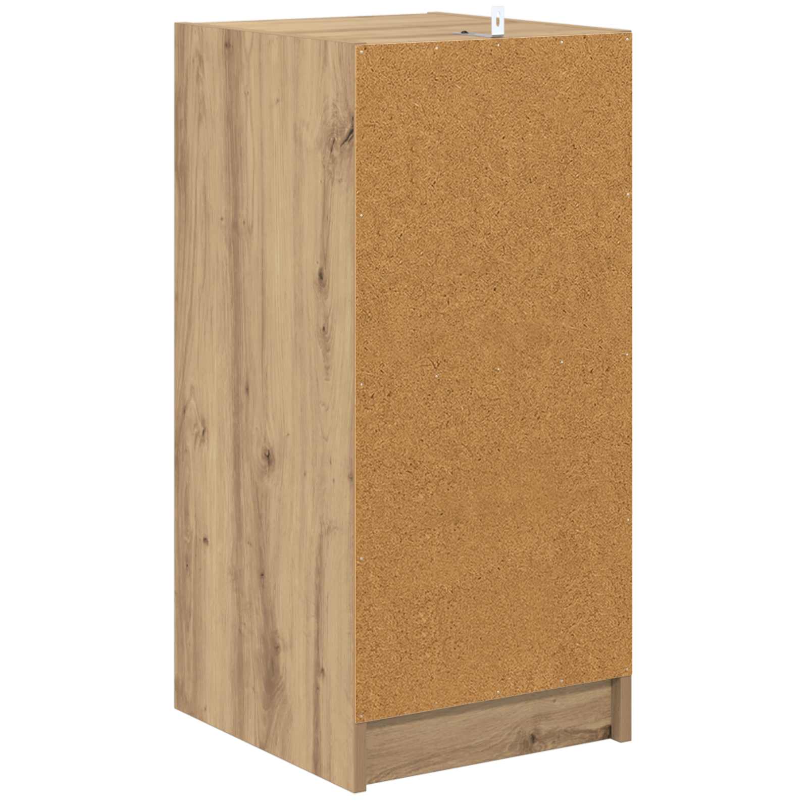 vidaXL Bufet dąb artisan 35 x 37 x 76 cm Materiał drewnopochodny