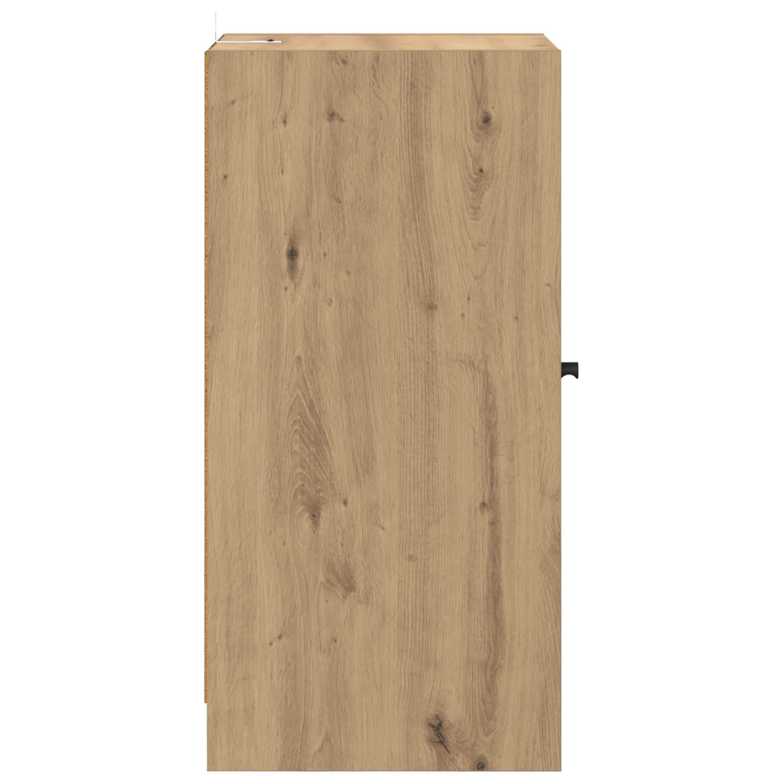 vidaXL Bufet dąb artisan 35 x 37 x 76 cm Materiał drewnopochodny