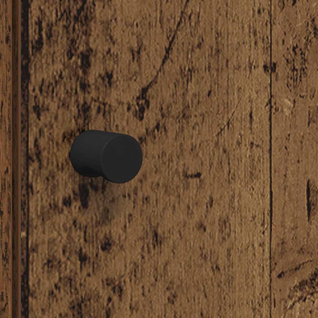 vidaXL Highboard Stare drewno 35 x 37 x 142 cm Materiał drewnopochodny