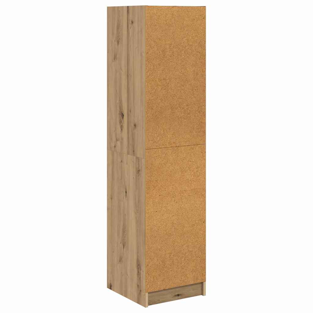 vidaXL Highboard Dąb rzemieślniczy 35 x 37 x 142 cm
