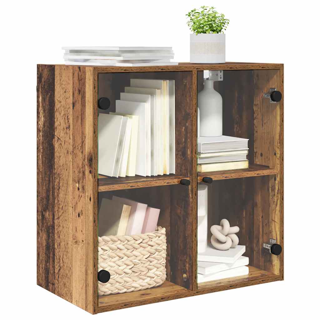 vidaXL Szafka ścienna Stare drewno 68 x 37 x 68,5 cm