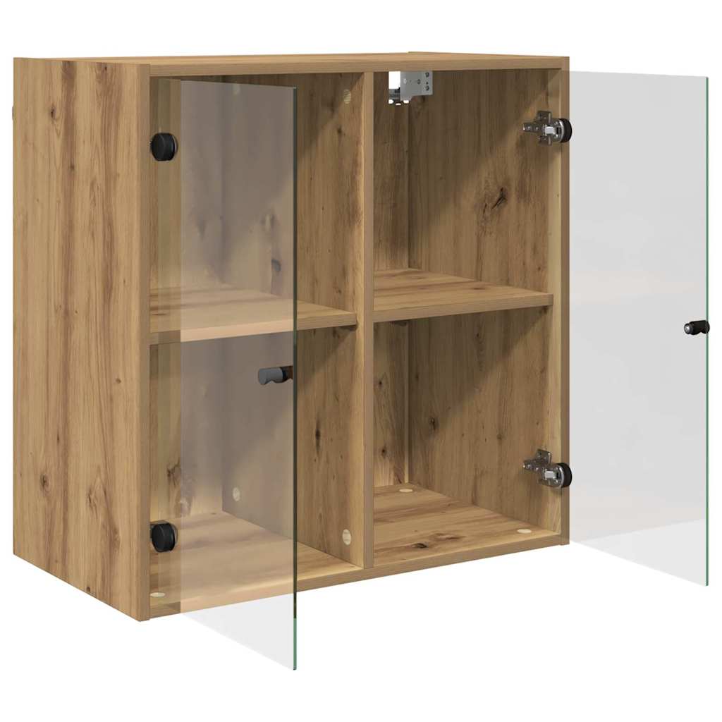 vidaXL Szafka ścienna Dąb rzemieślniczy 68 x 37 x 68,5 cm